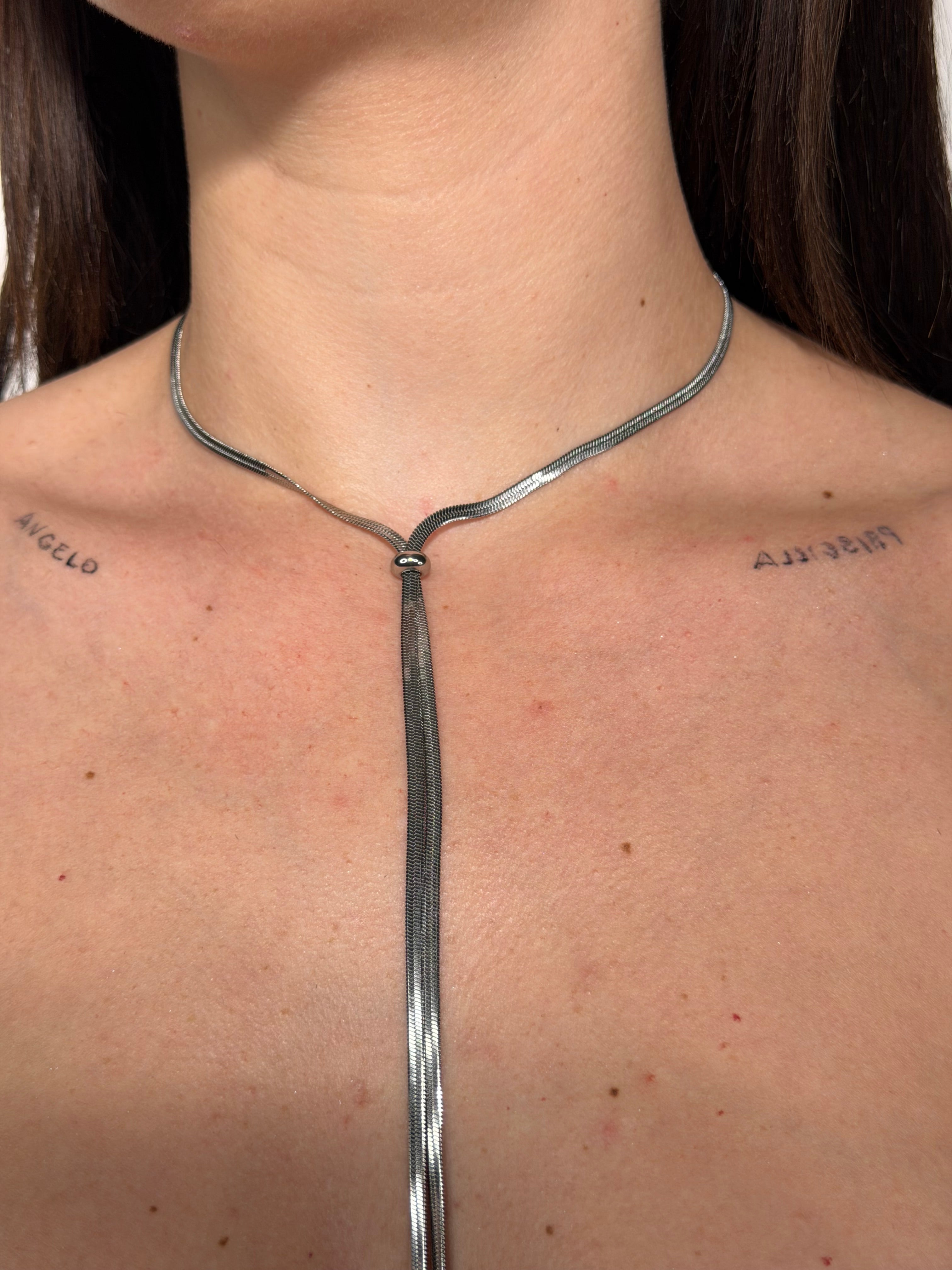 Collana Saliscendi Infinity