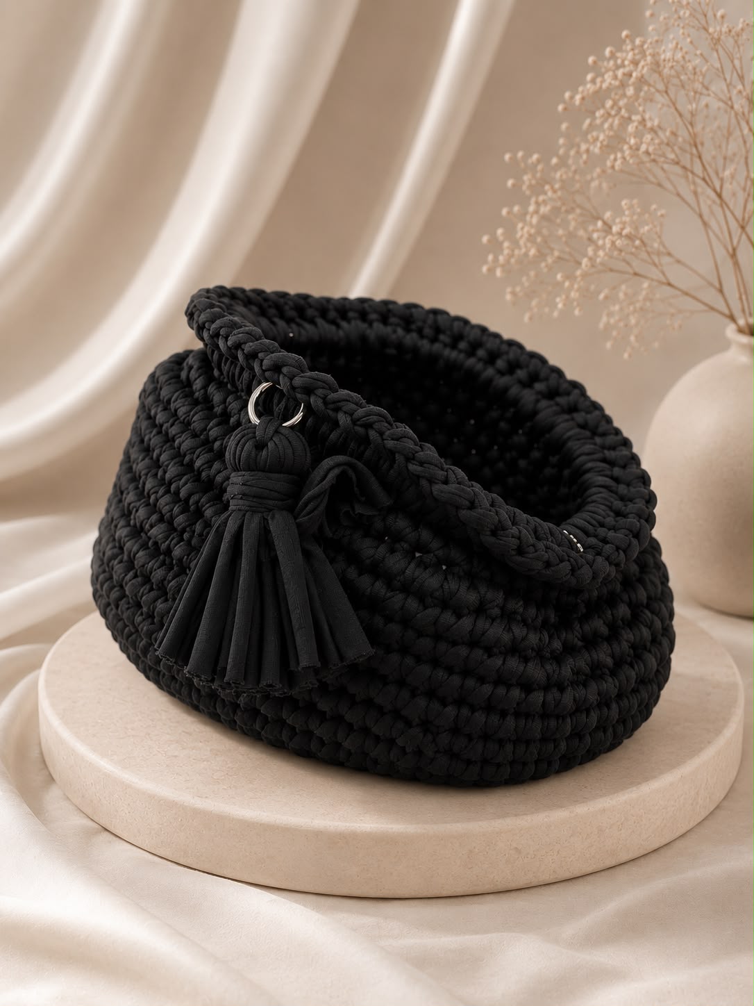 Borsa Artigianale Clutch PomPon
